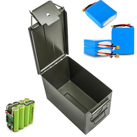 lipo battery storage metal box|lithium battery fireproof box.